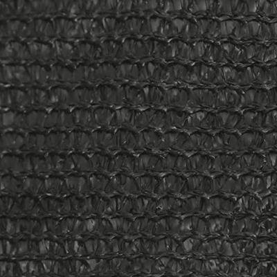 VidaXL Zonnezeil 160 g/m² 3x3 m hdpe antracietkleurig