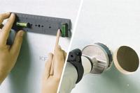 Wolfcraft 4050000 Sjabloon voor hollewanddozen - thumbnail