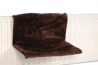 Sleepy radiator kattenhangmat bruin - thumbnail