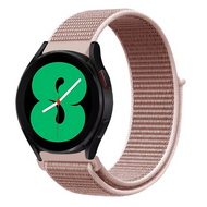 Sport Loop nylon bandje - Zacht roze - Samsung Galaxy watch 7 / Galaxy Watch FE - 40mm & 44mm - thumbnail