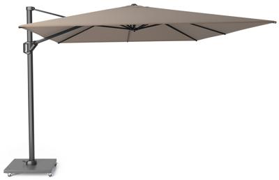 Platinum Sun & Shade zweefparasol challenger t1 premium 400x300cm havana