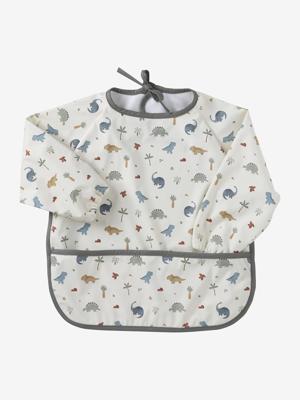 Slab lange mouwen wit, bedrukt