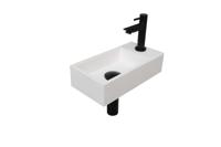 INK Versus Fonteinpack - Polystone - rechts fonteinkraan - designsifon - afvoerplug - incl bevestiging 1805137 - thumbnail