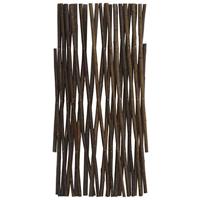 VidaXL Tuinlatwerken 5 st 180x30 cm wilgenhout - thumbnail