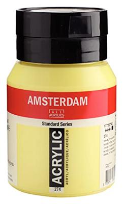 Royal Talens Amsterdam Acrylverf 500 ml - Nikkeltitaangeel 274