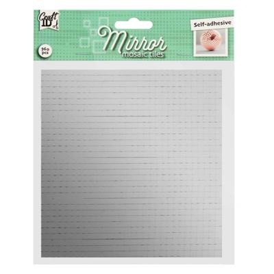 Creative Craft Group Zelfklevende mozaïek spiegel steentjes, 960st.