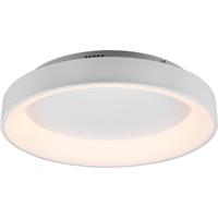 LED Plafondlamp - Plafondverlichting - Trion Gurano - 48W - Aanpasbare Kleur - Afstandsbediening - Dimbaar - Rond - Mat Wit - Aluminium - thumbnail