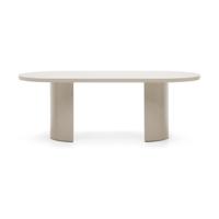 Kave Home Nealy eettafel 200x100 cm Ecru - thumbnail