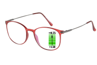 Leesbril Ofar Office Multifocaal CF0003C- Rood -+1.50 - thumbnail