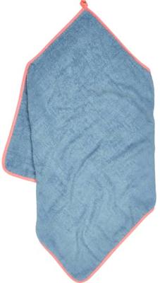Playshoes badcape Palmbomen jeansblauw-100 x 100 cm