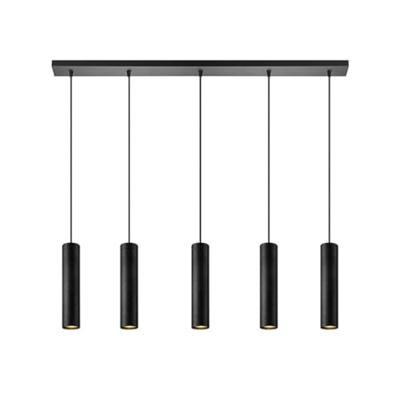 LABEL51 Hanglamp 'Ferroli' 5-lamps, kleur Zwart LABEL51 Hanglamp 'Ferroli' 5-lamps, kleur Zwart