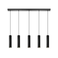 LABEL51 Hanglamp 'Ferroli' 5-lamps, kleur Zwart - thumbnail