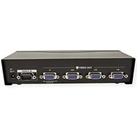 4-Poorts VGA-Splitter Zwart - thumbnail