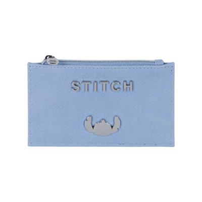 Lilo & Stitch Slim Card Holder / Mini Purse Steel Blue