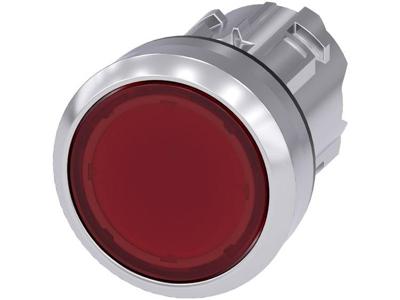 Siemens 3SU10510AB200AA0 3SU1051-0AB20-0AA0 Verlichte druktoets Bedieningsknop vlak, Metalen frontring, Hoogglans Rood 1 stuk(s) Siemens 3SU10510AB200AA0 3SU1051-0AB20-0AA0 Verlichte druktoets Bedieningsknop vlak, Metalen frontring, Hoogglans Rood 1 stuk(s)