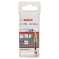 Bosch Accessories 2608587431 HSS Getrapte boor 6 - 39 mm TiN Gezamenlijke lengte 93.5 mm 3 vlakken schacht 1 stuk(s) - thumbnail