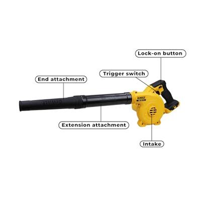 DeWALT DCV100 Accu blazer 18 V XR Basic Body - thumbnail