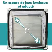 BAMBISOL - Opvouwbare babybox 90 x 90 cm - Speelruimte, draagtas - thumbnail