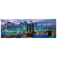 Clementoni panorama puzzel new york brooklyn bridge, 1000st. - thumbnail