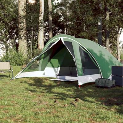 Tent 4-persoons waterdicht groen Tent 4-persoons waterdicht groen