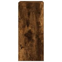 Tv-wandmeubel met LED-verlichting 30,5x35x70 cm gerookt eiken - thumbnail