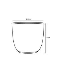 Pot tusca d22.5h20cm goud - thumbnail