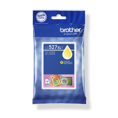 Inktcartridge brother lc-527xly geel | 5 stuks