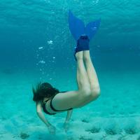 Zwemstaart vin - Zeemeerminnen staart voor in het Zwembad - thumbnail