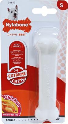 Kauwspeelgoed voor honden Nylabone Extreme Chew Maat S Kip Nylon