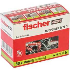 Fischer DUOPOWER 5X25 S 50 St - 555105