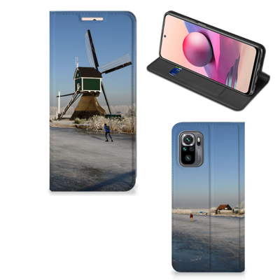 Xiaomi Redmi Note 10 4G | 10S | Poco M5s | Book Cover | Schaatsers Xiaomi Redmi Note 10 4G | 10S | Poco M5s | Book Cover | Schaatsers