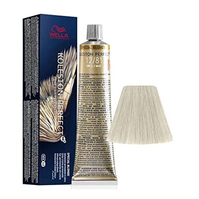Wella Professionals Koleston Perfect Me+ Special Blonde Permanent Creme Colour 12/81 Special Blonde Peral Ash 60ml