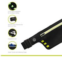 Hardloopriem - SCHILDKRÖT - Wheel Bee Running Heuptas Night Runner LED-licht - thumbnail