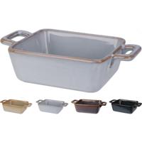 Ovenschaal met handgrepen 19x11x5cm - thumbnail