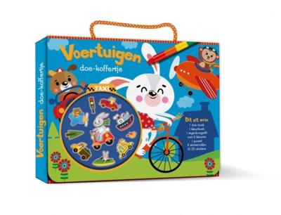 Imagebooks Doe-koffertje - voertuigen Imagebooks Doe-koffertje - voertuigen