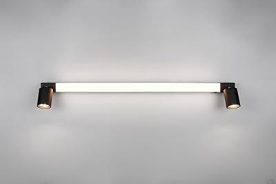 Trio SpiegellampEnrico 90cm - zwart - 281479332