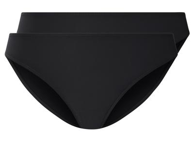 esmara 2 Dames onderbroeken (Zwart, M (40/42))