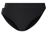 esmara 2 Dames onderbroeken (Zwart, M (40/42)) - thumbnail