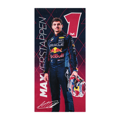 Max Verstappen Strandlaken - - Handdoek - Racegear - 70x140cm