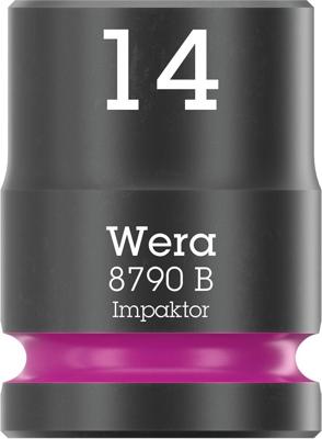Wera 8790 B Impaktor 05005505001 Dop (zeskant) Dopsleutelinzetstuk 14 mm 1 stuks 3/8 Wera 8790 B Impaktor 05005505001 Dop (zeskant) Dopsleutelinzetstuk 14 mm 1 stuks 3/8