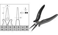 C.K T3889 ESD Spitsbektang Recht 152 mm - thumbnail