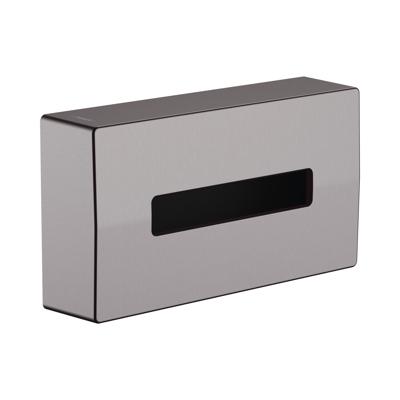 Hansgrohe Box Voor Make-Up Doekjes AddStoris Geborsteld Zwart Chroom