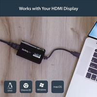 .com USB 3.0 naar HDMI externe Multi-Monitor grafische videoadapter voor Mac/ pc – DisplayLink gecertificeerd - HD 1080p - Externe video-adapter - USB 3.0 - HDMI - zwart - thumbnail