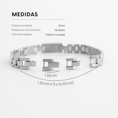 Armband Heren Radiant RH000282 Zilverkleurig Armband Heren Radiant RH000282 Zilverkleurig