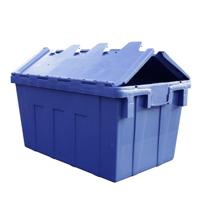 VISO DSW 5536 Box met klapdeksel (b x h x d) 600 x 320 x 400 mm Blauw 1 stuk(s) - thumbnail