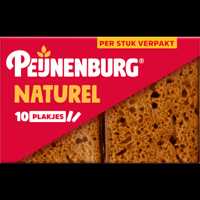 Peijnenburg ontbijtkoek naturel 10pack per stuk verpakt bij Jumbo - thumbnail