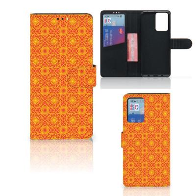 Xiaomi Redmi Note 10 Pro | Telefoon Hoesje | Batik Oranje Xiaomi Redmi Note 10 Pro | Telefoon Hoesje | Batik Oranje