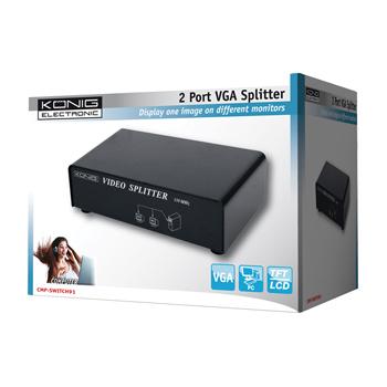 Konig CMP-SWITCH91 2-poorts VGA splitter