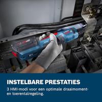 Bosch Blauw GRC 18V-60 Accu Ratelsleutel | 18v | Incl. accu&apos;s en lader - 06019N8002 - thumbnail