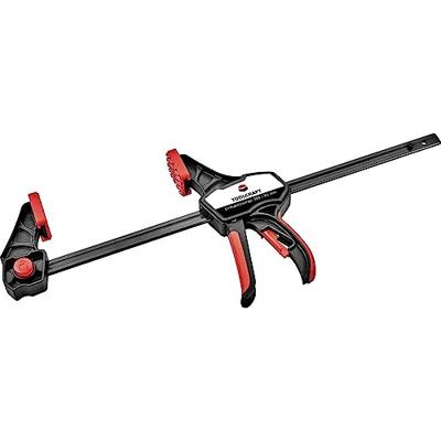 TOOLCRAFT 1672282 Set van 2 eenhandklemmen 300 x 85 mm Spanbreedte (max.):300 mm Afmeting, lengte: 700 mm Afm. werkbereik:85 mm - thumbnail